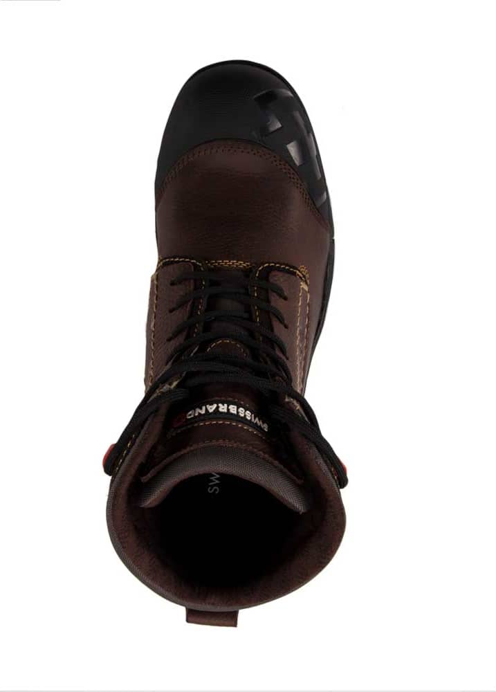 Swiss Brand 0701 Men Mocha Boots Leather