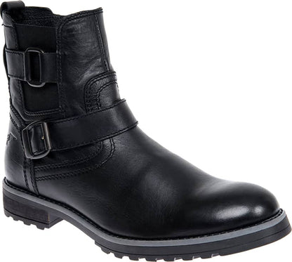 Goodyear 32MP Men Black Booties Leather