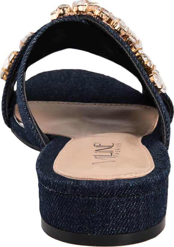 Vi Line Fashion 0222 Women Denim Blue Sandals