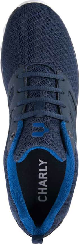 Charly 2417 Men Navy Blue Running Sneakers