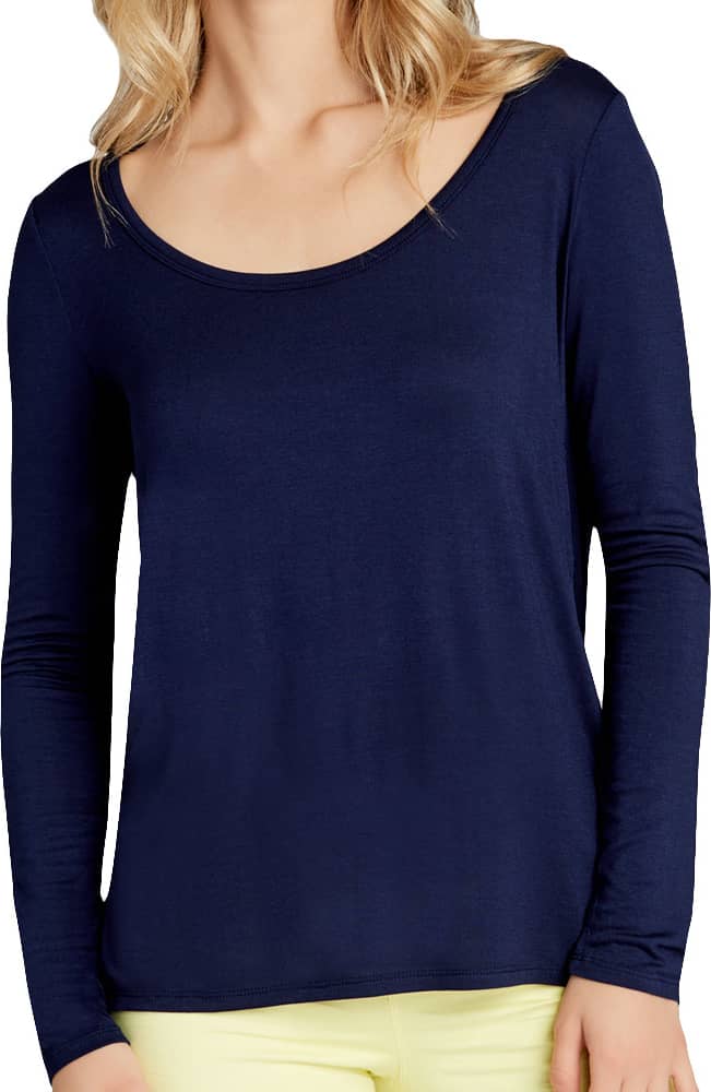 Holly Land HG78 Women Navy Blue Blouse