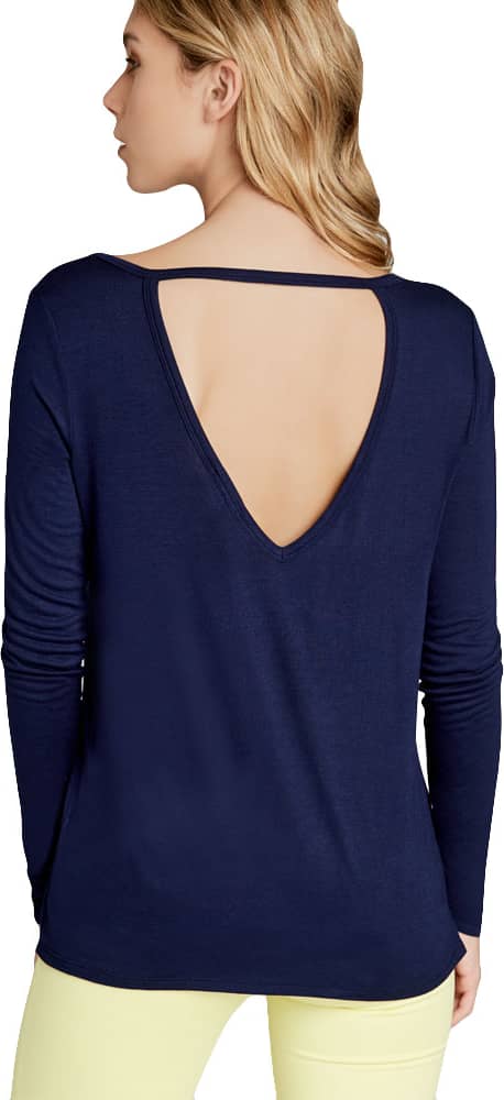 Holly Land HG78 Women Navy Blue Blouse