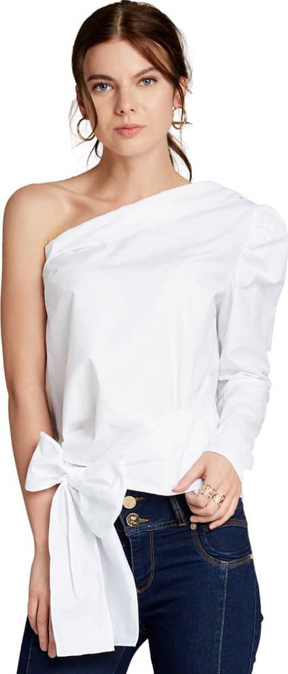 Holly Land K078 Women White Blouse