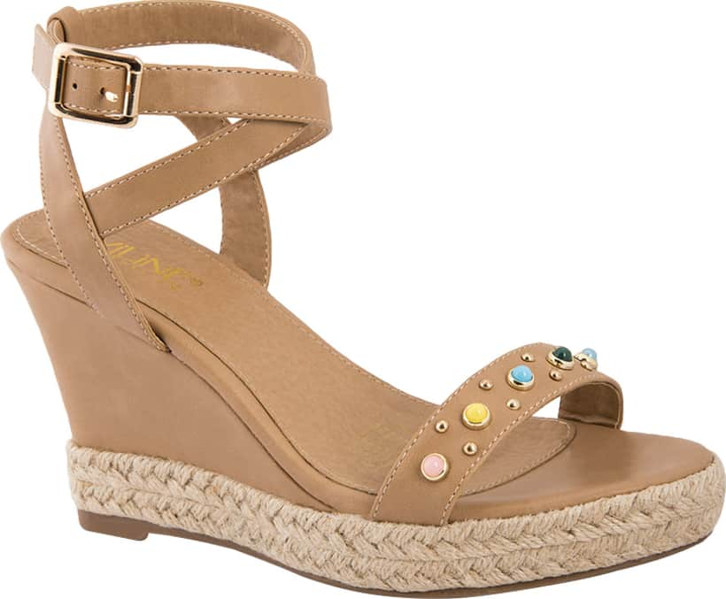 Vi Line Fashion 0115 Women Camel Sandals