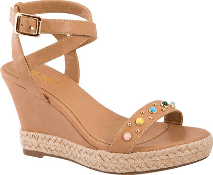 Vi Line Fashion 0115 Women Camel Sandals