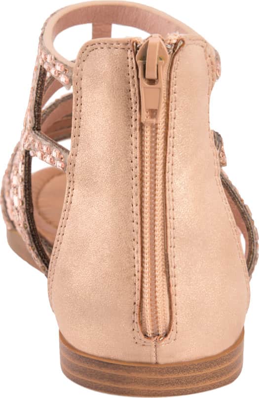 Pink By Price Shoes 3539 Women Rosegold Sandals