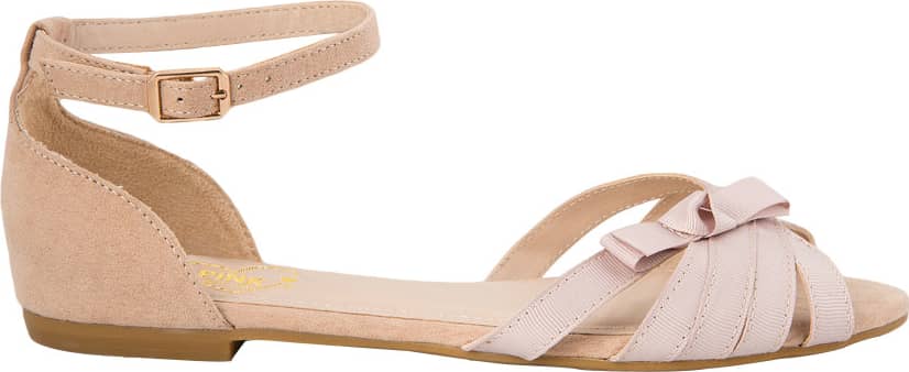 Pink By Price Shoes A17S Women Nude Sandals