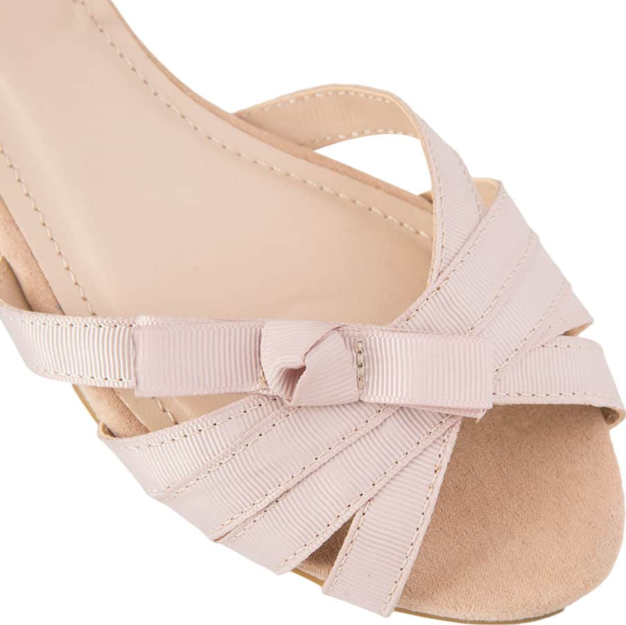 Pink By Price Shoes A17S Women Nude Sandals