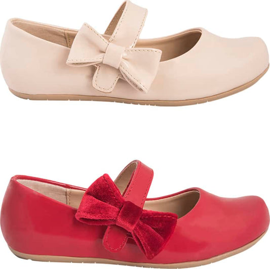 Vivis Shoes Kids 1116 Girls' Multicolor 2 pairs kit ballet flat / flats