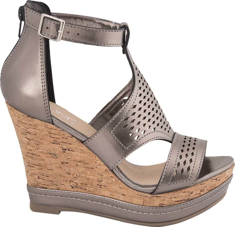 Vi Line Fashion 1477 Women Pewter Sandals