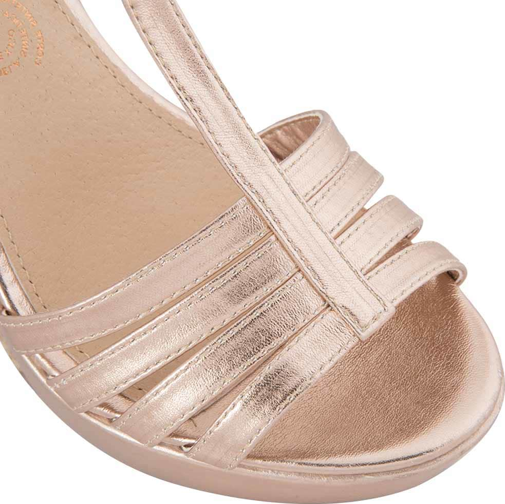 Vi Line Fashion 9142 Women Rosegold Sandals