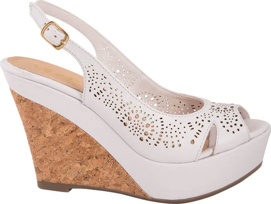 Vi Line Fashion 9145 Women White Sandals