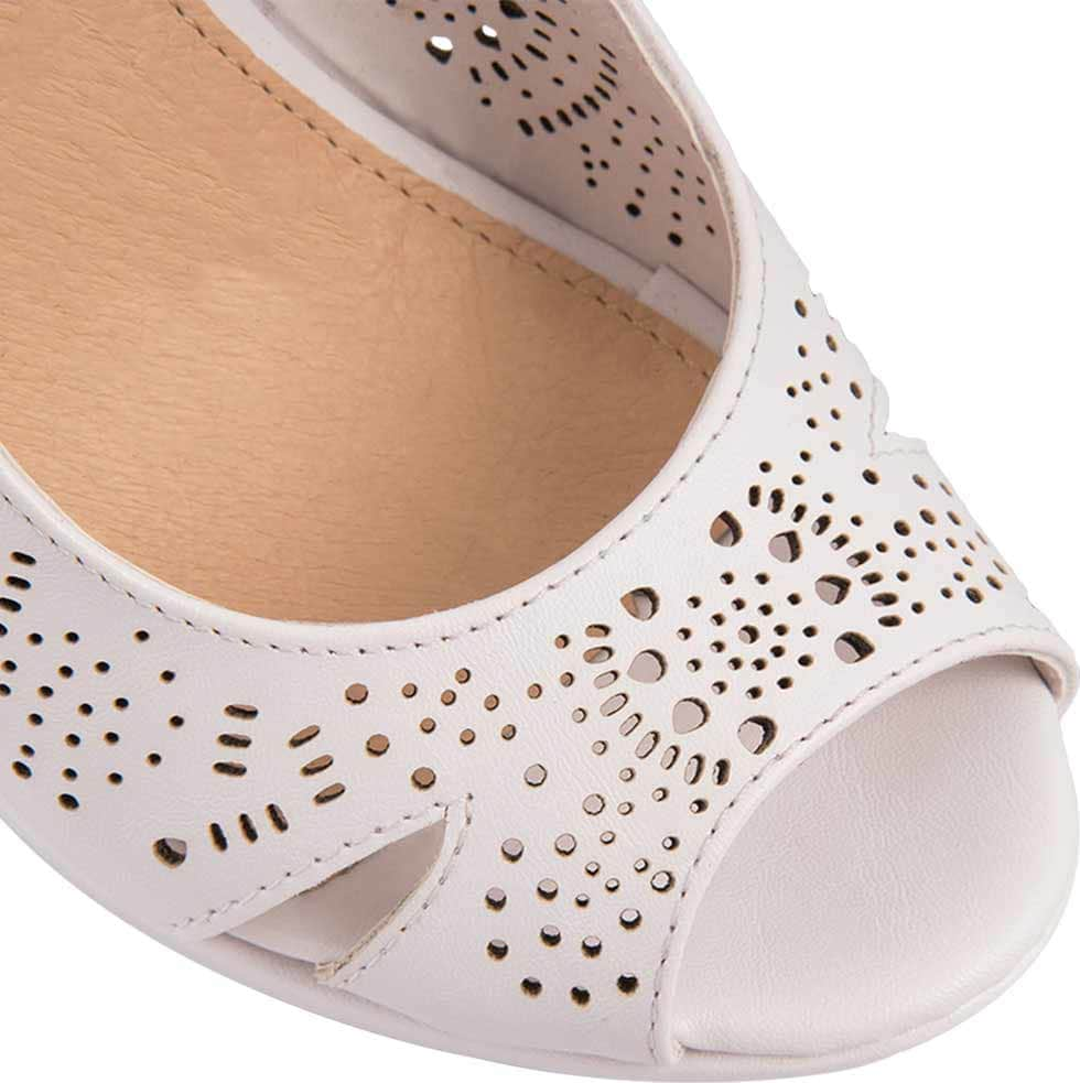 Vi Line Fashion 9145 Women White Sandals