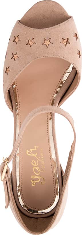 Yaeli Fashion 451 Women Camel Sandals
