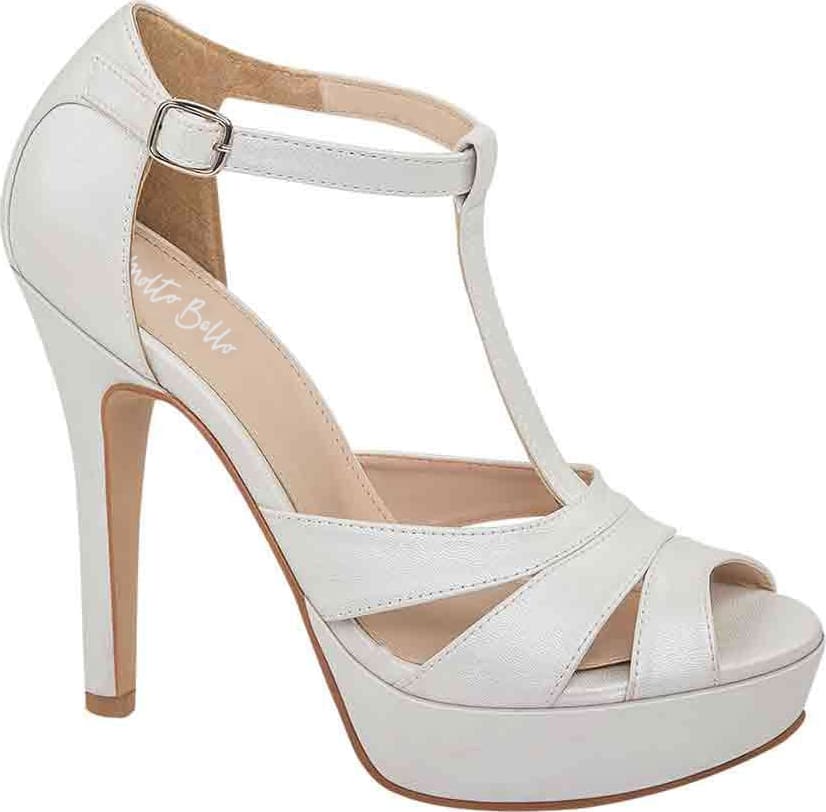 Molto Bello 1475 Women White Sandals