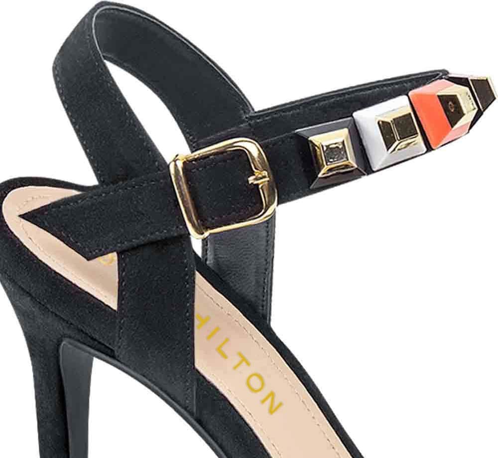 Paris Hilton 5863 Women Black Heels