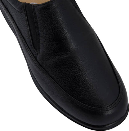 Bio Shoes 7002 Men Black Shoes Leather