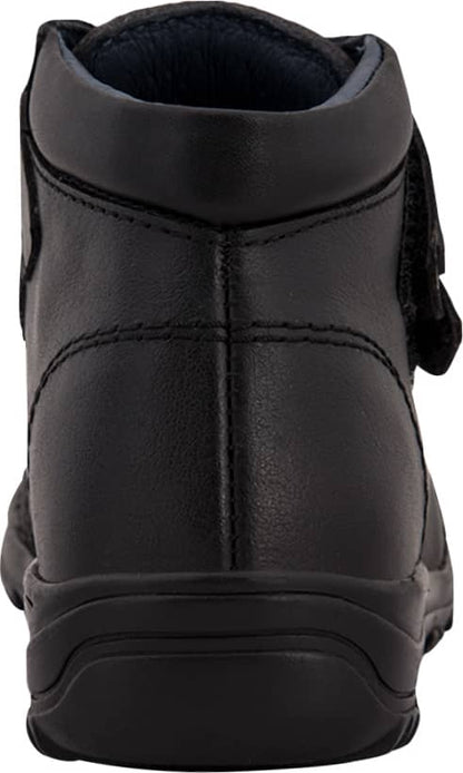 Hush Puppies1 0763 Boys' Black Boots Leather