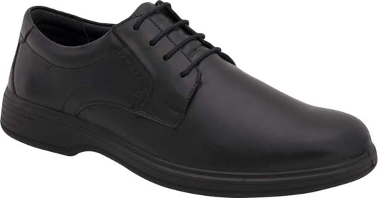 Flexi 9301 Men Black Shoes Leather