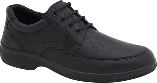 Flexi 1607 Men Black Shoes Leather