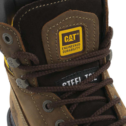 Caterpillar 3M4M Men Chocolate Boots Leather