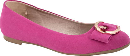 Pink By Price Shoes 6703 Women Fiusha ballet flat / flats