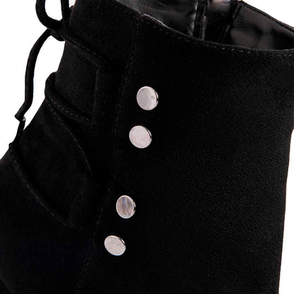 Yaeli Fashion 2852 Women Black Boots