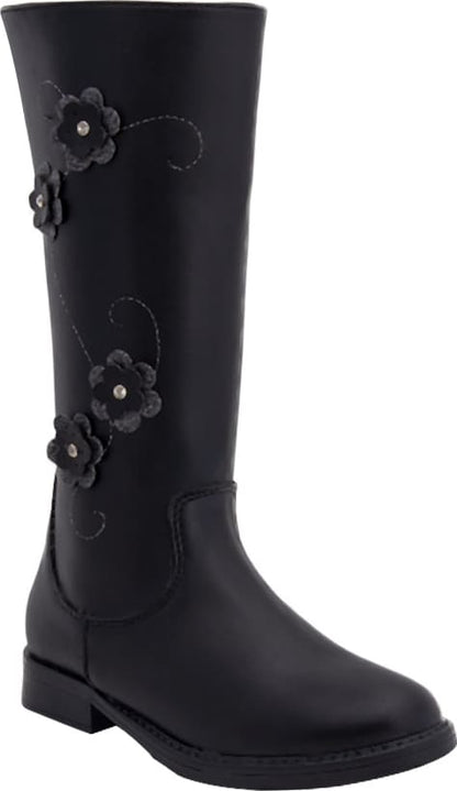 Vivis Shoes Kids 5850 Girls' Black knee-high boots