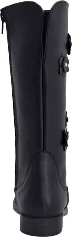 Vivis Shoes Kids 5850 Girls' Black knee-high boots