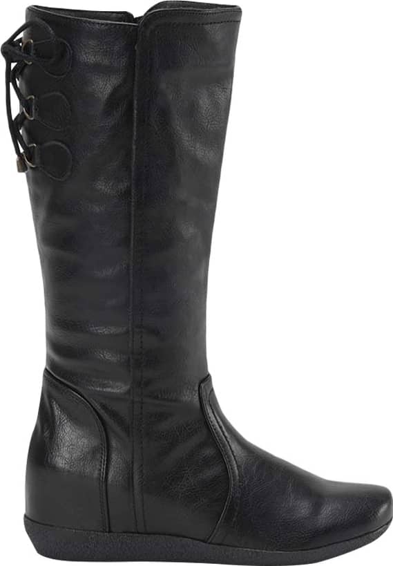 Pink By Price Shoes 9060 Women Black Mid-calf boots