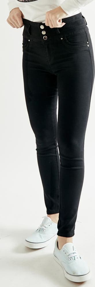 Fergino 8112 Women Black jeans casual