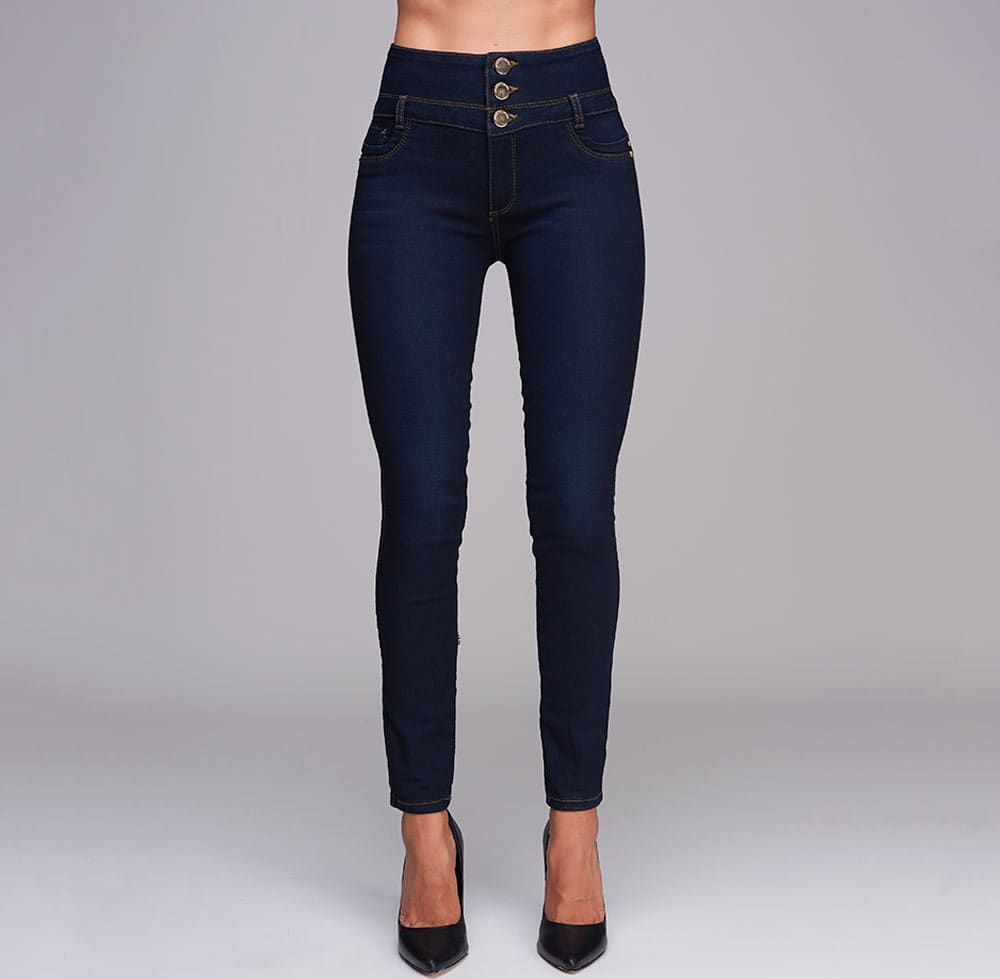 Fergino 8112 Women Indigo jeans casual