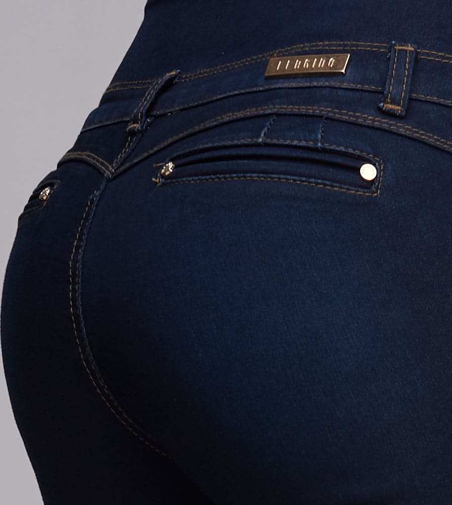 Fergino 8112 Women Indigo jeans casual