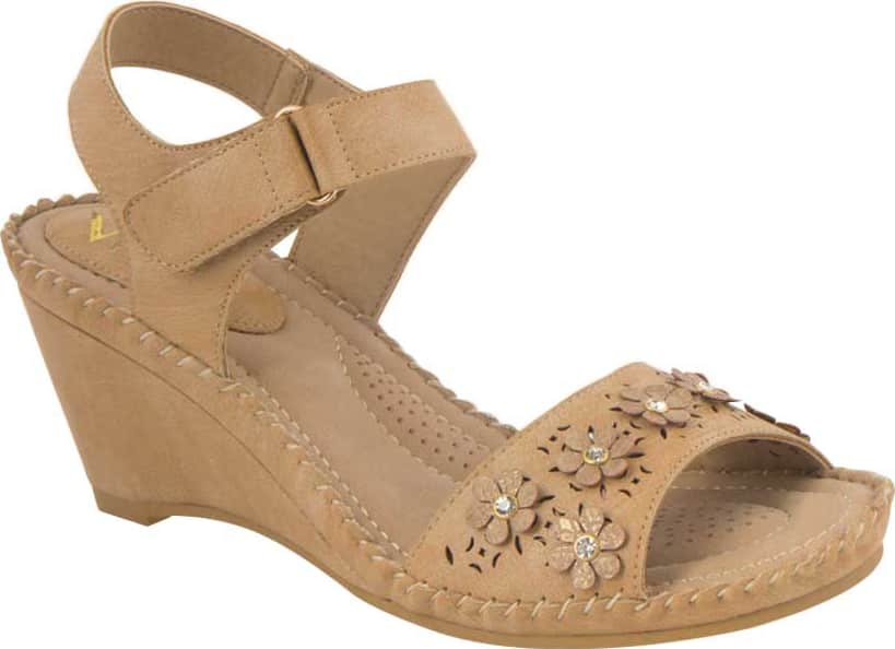 Vi Line 7028 Women Camel Sandals