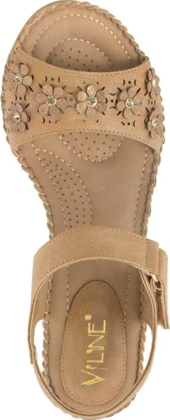 Vi Line 7028 Women Camel Sandals