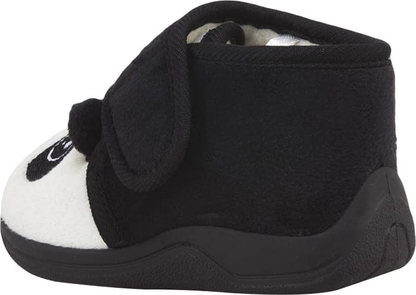 Schatz Kids ANDA Boys' White/black Slippers