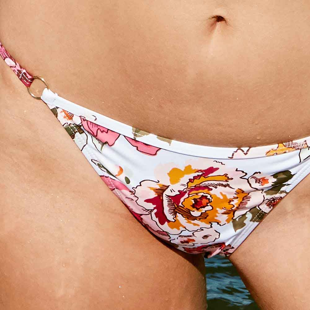 Holly Land ULEP Women White pantaleta/boxer/bikini ROPA DE PLAYA