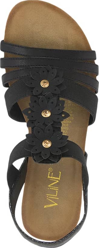 Vi Line B422 Women Black Sandals