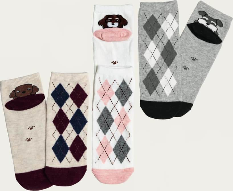 Holly Land CKM6 Women Multicolor socks