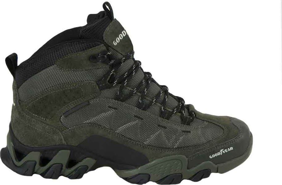 Goodyear 387X Men Olive Green Boots