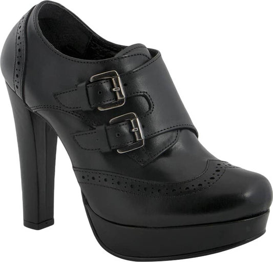 Seducta 9077 Women Black Booties Leather - Beef Leather