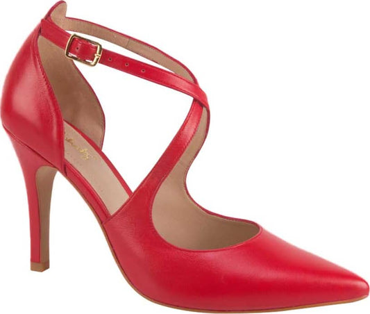 Schatz A118 Women Red Heels Leather - Beef Leather