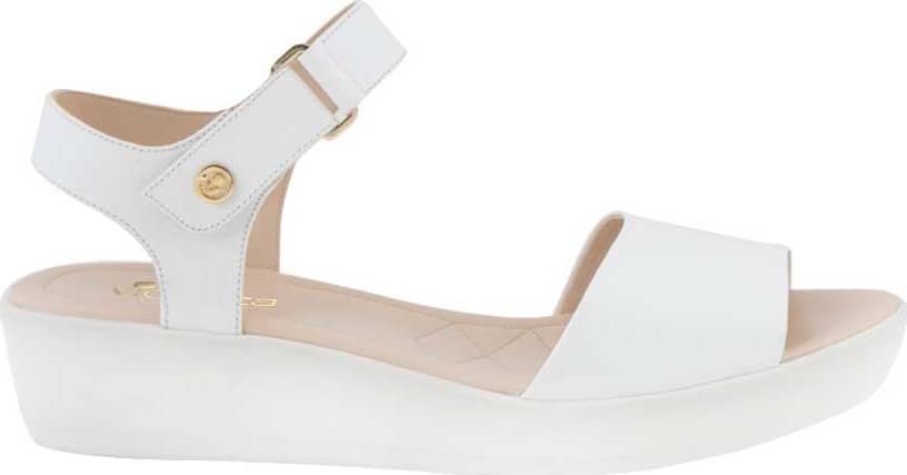 Vicenza 8955 Women White Sandals Leather - Veal Leather