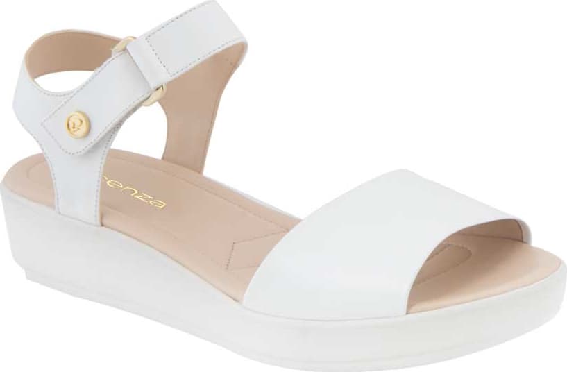 Vicenza 8955 Women White Sandals Leather - Veal Leather