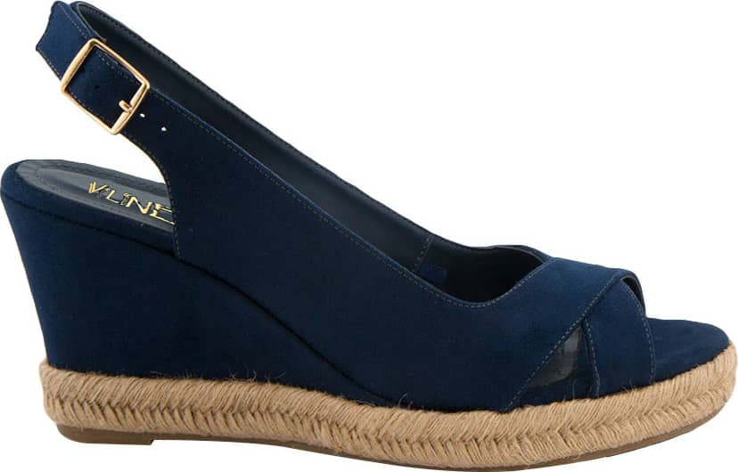 Vi Line 9008 Women Navy Blue Sandals