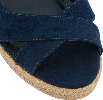 Vi Line 9008 Women Navy Blue Sandals