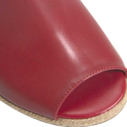 Seducta 7006 Women Red Booties Leather - Beef Leather