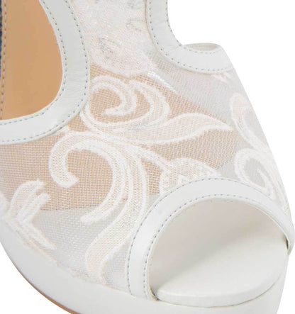 Molto Bello 455 Women Ivory Sandals