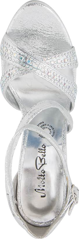 Molto Bello 2102 Women Silver Sandals