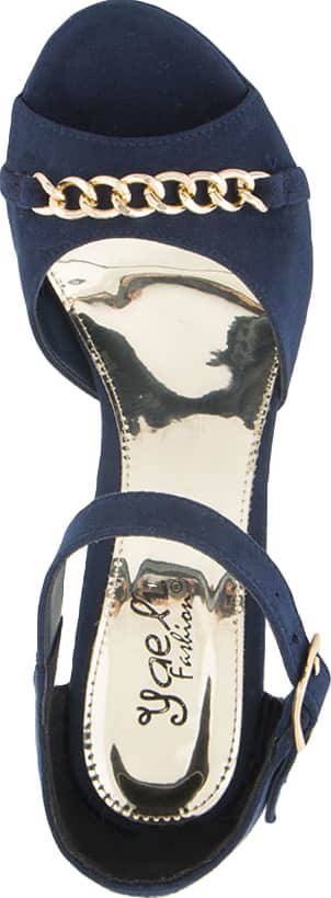 Yaeli Fashion 1402 Women Navy Blue Sandals